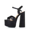 Women's Chunky Heel High Heel Platform Sandals