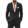 Men's Two-piece Suit Casual Daily Slim Fit