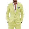 Men's Two-piece Suit Casual Daily Slim Fit