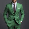 Business Casual Men's Fashion Suit Two-piece Suit
